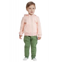 Костюм детский "Половинки" персик хаки Funky Babysuit Halves Peachy Khaki