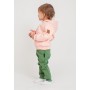 Костюм детский "Половинки" персик хаки Funky Babysuit Halves Peachy Khaki