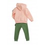 Костюм детский "Половинки" персик хаки Funky Babysuit Halves Peachy Khaki