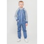 Комбинезон подростковый FunkyRide™ Sport Teen - Индиго & Светло-серый