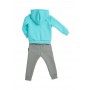 Костюм детский "Половинки" голубой серый Funky Babysuit Halves Blue Gray