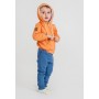 Костюм детский "Половинки" горчица индиго Funky Babysuit Halves Mustard Indigo