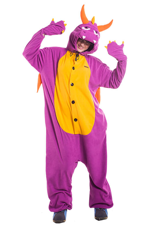 Костюм Кигуруми Дракон Спайро Funky Spyro Dragon Kids